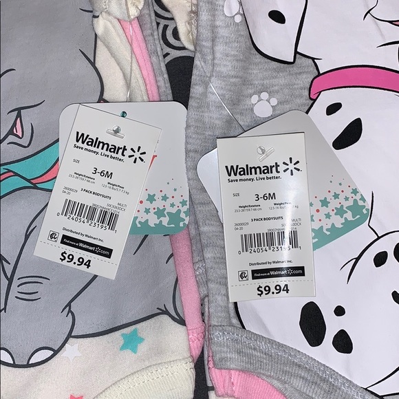 DISNEY Onesies 3/6M - Picture 3 of 4